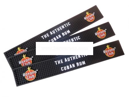 Free Sample PVC Bar Drink Mat With Custom Logo 