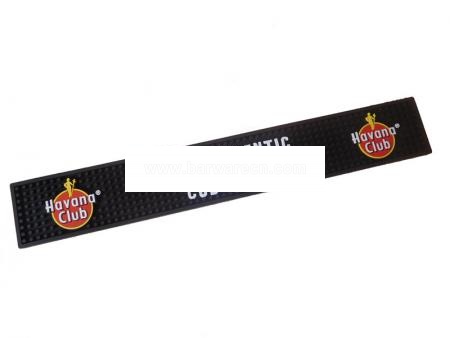 Free Sample PVC Bar Drink Mat With Custom Logo 