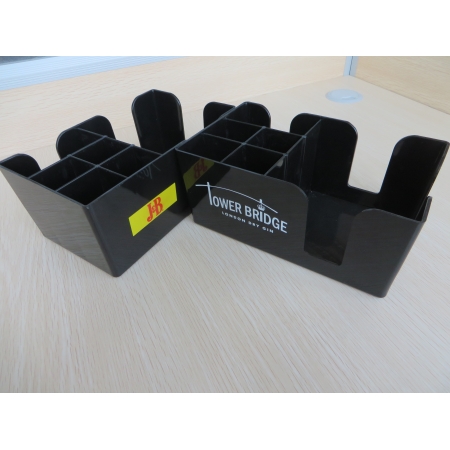 High Quality ABS Plastic Bar Napkin Holder With Brand Logo 