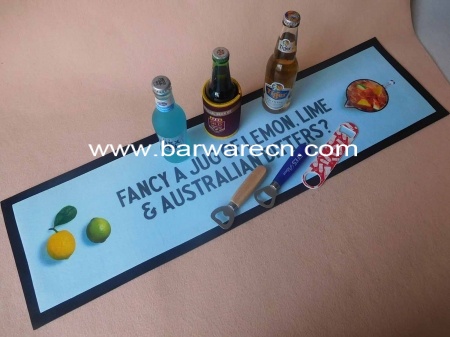 custom rubber drip bar counter mat with best quality 