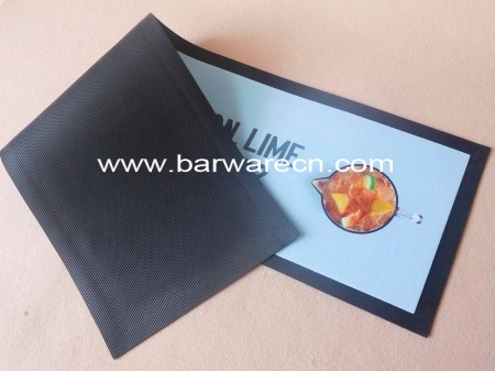 custom rubber drip bar counter mat with best quality 