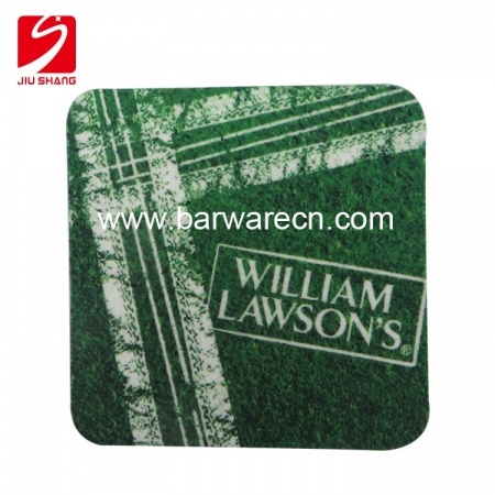 Promotional custom rubber felt cup coaster for bulk wholesale 