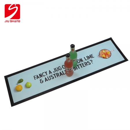 custom rubber drip bar counter mat with best quality 