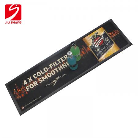 custom black nitrile rubber anti slip bar spill mat with best quality 