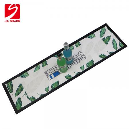 Colorful Printed Wetstop Nitrile Rubber Bar Mat 