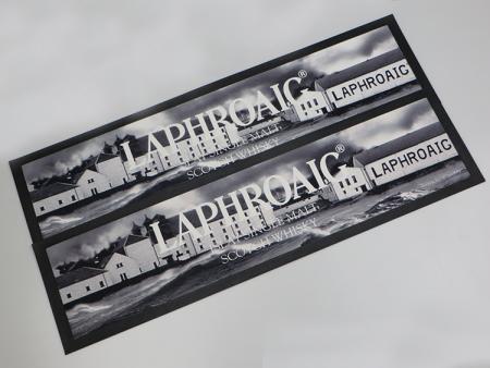 Fabric Surface Rubber back Bar runners in dye-sublimation printing 