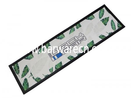 Colorful Printed Wetstop Nitrile Rubber Bar Mat 