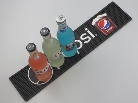 Eco-friendly PVC Bar Drip Mat with Printed Logo 