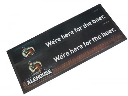 Non Woven Fabric Beer Mat for Bar Using 