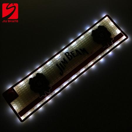 LED Rubber Bar Service Mat for Drinking 