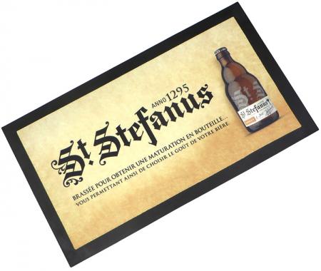 Custom Beer Service Rubber Drip Mat 