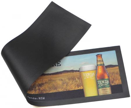 Washable Spill Mat Rubber Backed Beer Mats 