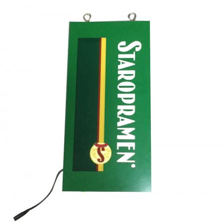 LED Sign Board With Metal Hanging Rings 