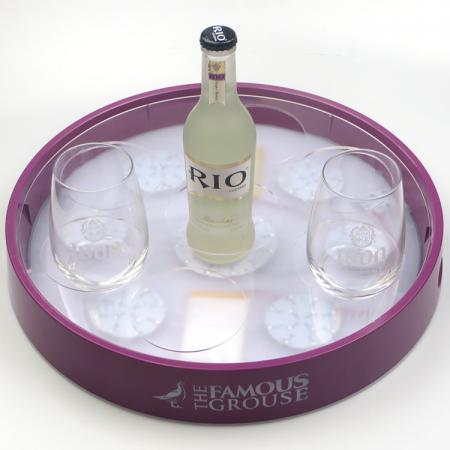 Customize LED Waiter Tray For Bar Use 