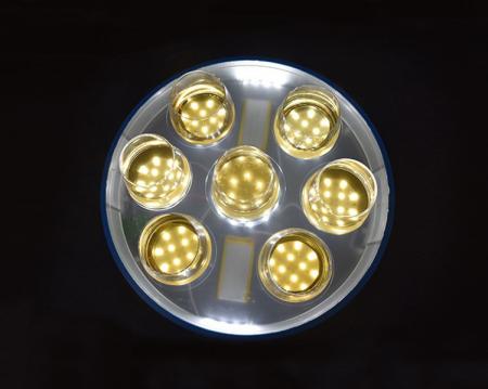 LED Plastic Beer Serving Tray for Glasses 