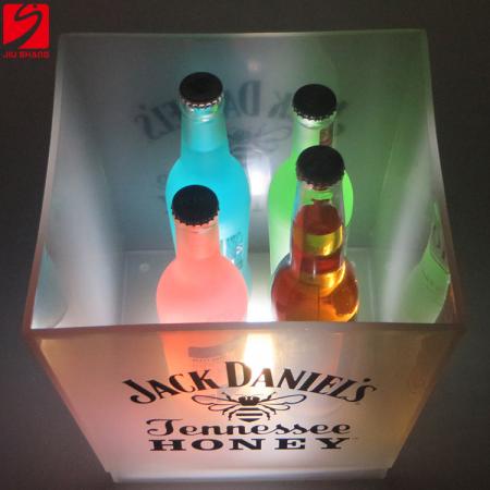 Single Color LED Ice Cooler Bucket 