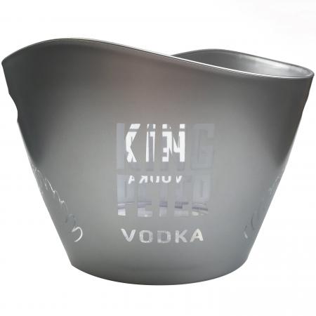 Led Beer Ice Bucket With Two Handles 