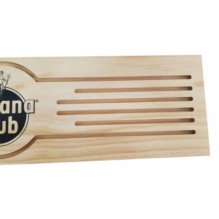 Rectangle Bamboo Coaster With Customized Logo 