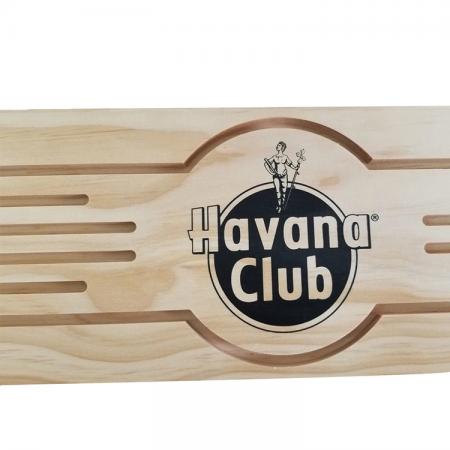 Rectangle Bamboo Coaster With Customized Logo 