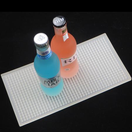 Rectangle Transparent Glowing PVC Bar Runner 