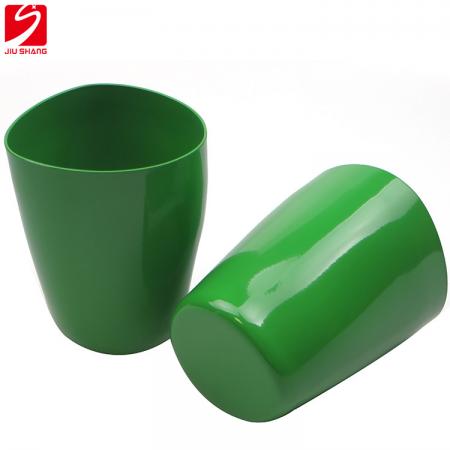 Custom Shape Unbreakable Green Aluminum Mug 