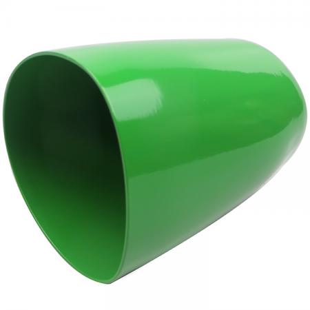 Custom Shape Unbreakable Green Aluminum Mug 