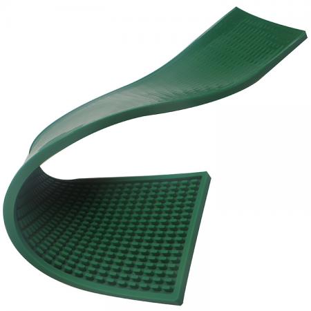 Green Durable PVC Beer Drip Bar Mat 