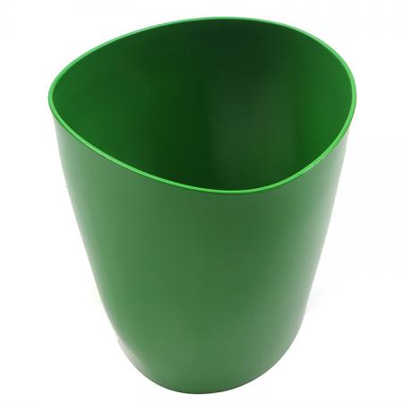 Custom Shape Unbreakable Green Aluminum Mug 