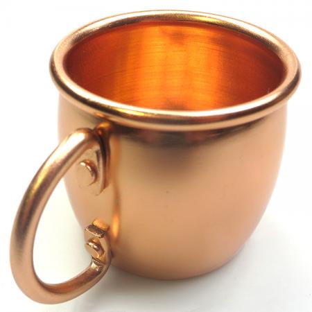 Small Size Golden Anodized Aluminum Cup 