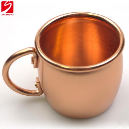 Small Size Golden Anodized Aluminum Cup 