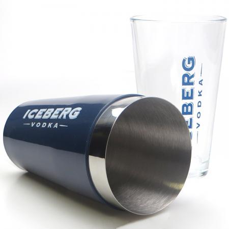 Glass Plastic Coated Stainless Steel Bar Shaker 