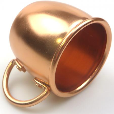 Small Size Golden Anodized Aluminum Cup 