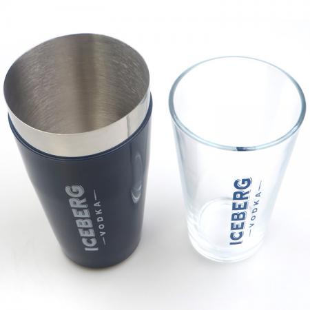 Glass Plastic Coated Stainless Steel Bar Shaker 