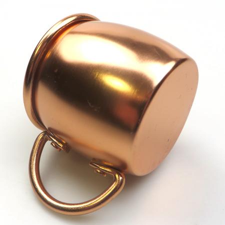 Small Size Golden Anodized Aluminum Cup 