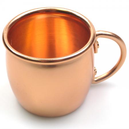 Small Size Golden Anodized Aluminum Cup 