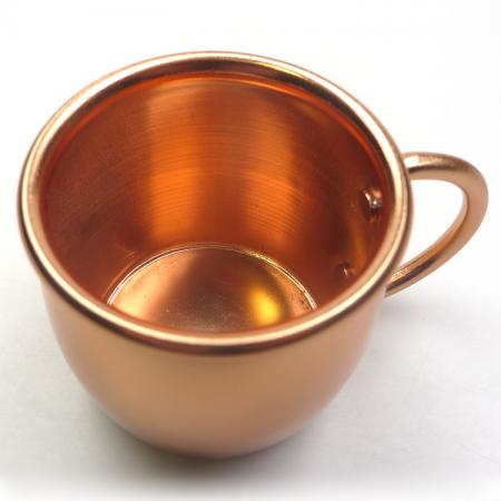 Small Size Golden Anodized Aluminum Cup 