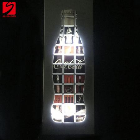 Bottle Shape LED Lighting Acrylic Board 