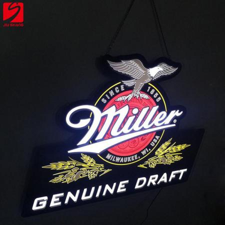 Outdoor Hanging LED Acrylic Sign Board 