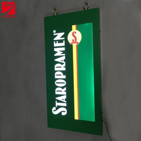 LED Sign Board With Metal Hanging Rings 