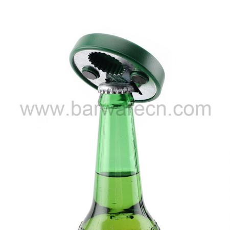 ABS Bottle-Cap-Shaped Bottle Opener with Magnet 