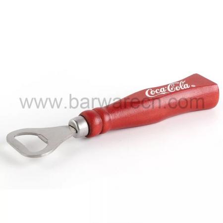 Coca Cola Best Wood for Bottle Openers Handheld Bartender Beer 