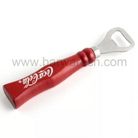 Coca Cola Best Wood for Bottle Openers Handheld Bartender Beer 