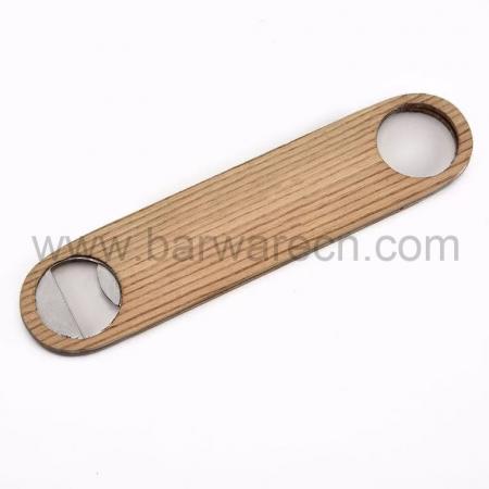 Cool Bar Blade Wooden Handle Bottle Opener With Custom Engraving 