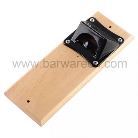 Bar Wall Decoration Magnetic Bottle Openers Wooden Wall Hanging Opener Crafts 