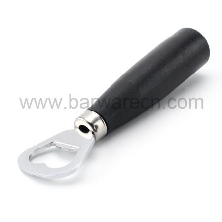 Stainless Steel Function Part Beer Bottle Opener with Plastic Handle 