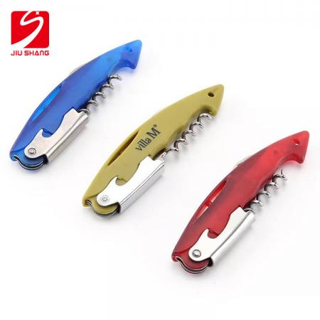 Multi-function ABS Bottle Corkscrew Opener for Red Wine 