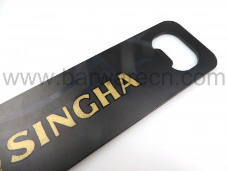 SINGAN Retro Style Branded Bar Blade New Classic Logo Bottle Opener 