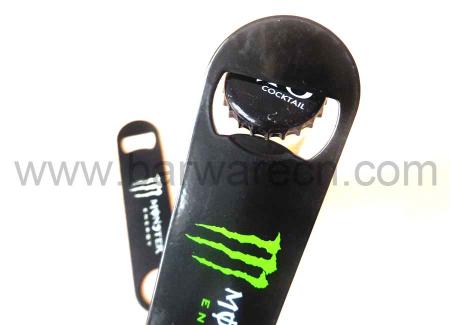 Custom Made Bartender Metal Wine Bottle Opener With Printing Logo 