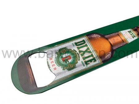 DIXIE Beer Shape Bar Blade Bottle Opener Art Design Print Bar Beer Alcohol 