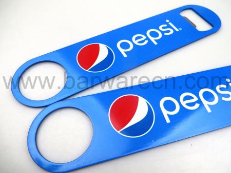 Pepsi Highlight Stainless Steel Bottle Opener Professional Barman Flair Bar Blade 